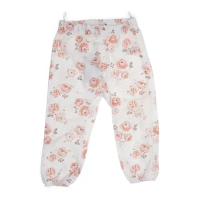 Byxor (Vit, Orange) från Baby C&A Bomull, Elastan