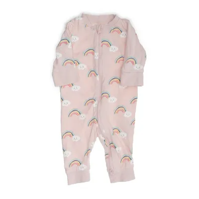 Sparkdräkt (Rosa, Flerfärgad) från Lindex Baby Bomull