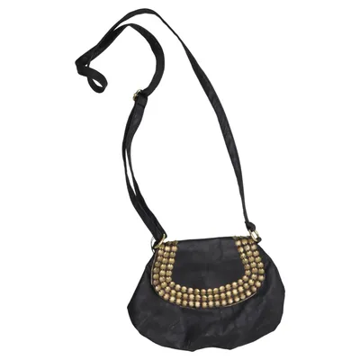 Shoulder-bag (Black, Gold) from Friis & Company