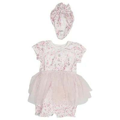 Sparkdräkt (Beige, Rosa) från Juicy Couture Kids Bomull, Polyester