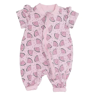 Rompertjes (Roze) van ICA I Love Eco Katoen, Elastaan