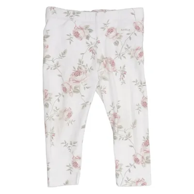 Leggings (Beige, Pink, Green) from Newbie by KappAhl Cotton, Elastane