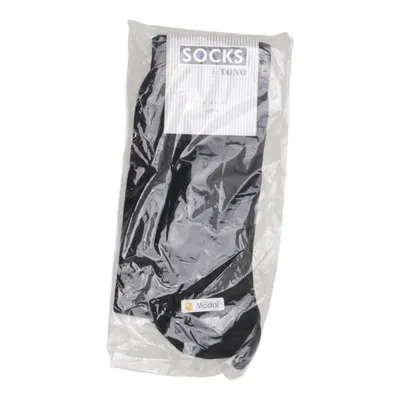 Socks (Black) from Tono Cotton, Elastane, Modal, Polyamide