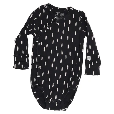 Body (Black, White) from Lindex Baby Cotton, Elastane