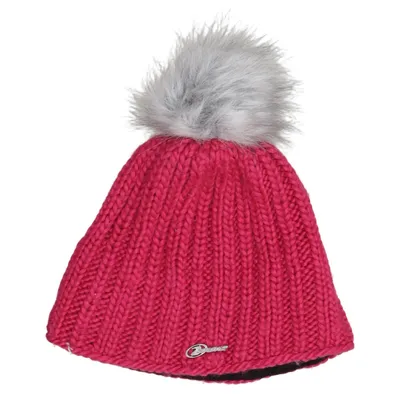 Pompon muts (Roze) van Eisbär Acryl, Polyester, Wol
