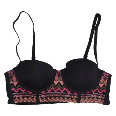 Bikini top (Black, Multicolored) from Indie Elastane, Polyamide