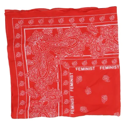 Neckerchief (Red, White) from Monki Cotton