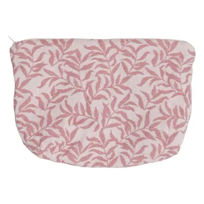 Toilet bag (Beige, Red) from Grüne Erde Organic cotton