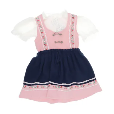 Dirndl (Multicolored, Blue, White) from Isar Crachten Acrylic