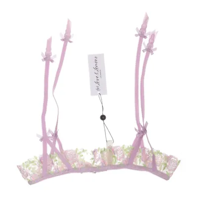 Strumpebandshållare (Lila, Flerfärgad) från For Love & Lemons