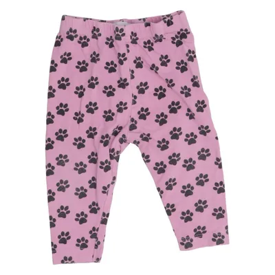 Leggings (Pink, Black) from Pytteliten Cotton, Elastane