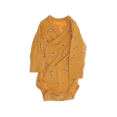 Body (Gul, Flerfärgad) från Lindex Baby Bomull, Elastan