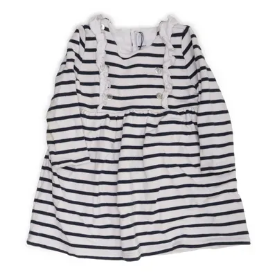 Klänning (Vit, Svart) från Petit Bateau Bomull