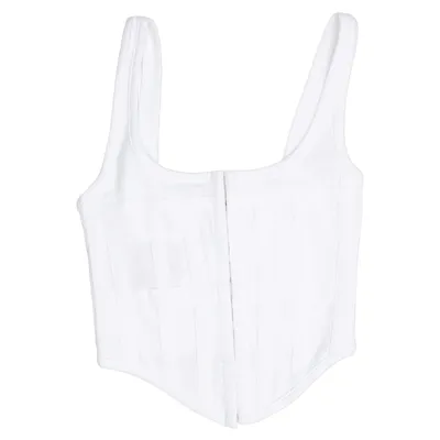 Bustier (Blanc) de Dilvin