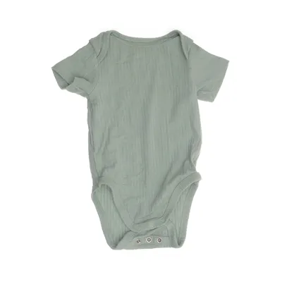 Body (Grön) från Hema Bambu, Elastan, Ekologisk bomull