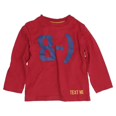 T-shirt à manches longues (Rouge, Bleu, Jaune) de Knot So Bad Coton