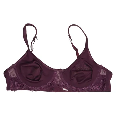 Bh (Lila) van Chicca Elastaan, Polyamide, Polyester, Viscose