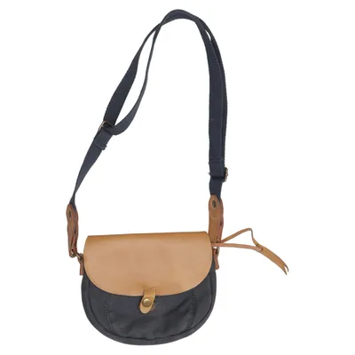Sac à bandoulière (Bleu, Marron) de Zara Kids Coton, Polyester