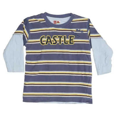 T-shirt à manches longues (Bleu, Jaune, Marron) de LEGO Duplo Coton