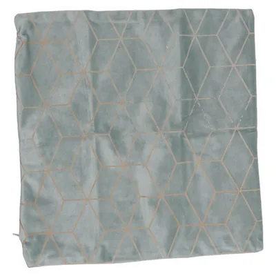 Housse de coussin (Vert) de Maisons du Monde Polyester, Polyuréthane
