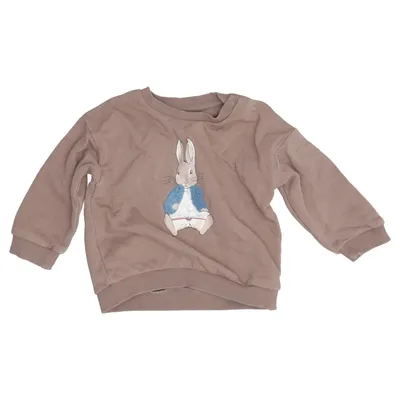 Sweatshirt (Marron) de M&S Coton, Élasthane, Polyester