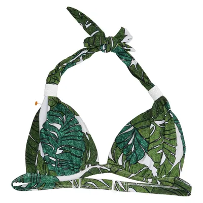 Bikini top (Groen, Wit) van Venus Elastaan, Polyamide, Polyester