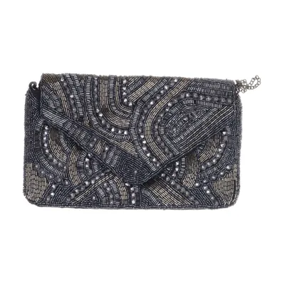 Aftonväska (Svart, Silverfärgad, Guldfärgad) från Atmosphere Bomull, Polyester, Polyuretan