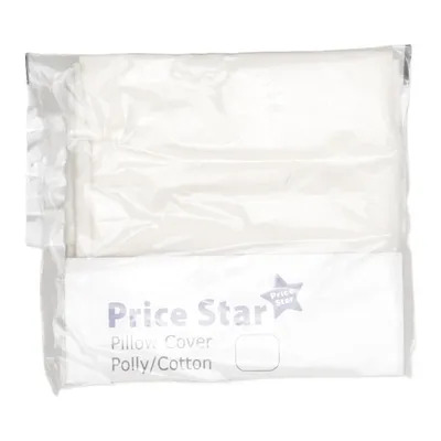 Pillowcase (White) from Price Star Cotton, Polyester