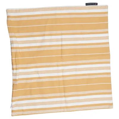 Housse de coussin (Jaune, Blanc) de Lexington Coton