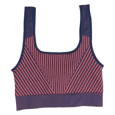 Sport-BH (Blau, Rot) von Fabletics Elasthan, Polyamid, Polyester