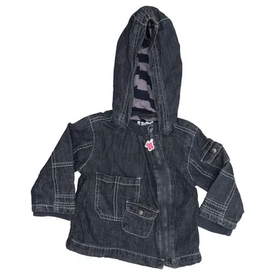 Spijkerjas (Blauw) van Vertbaudet Katoen, Polyester