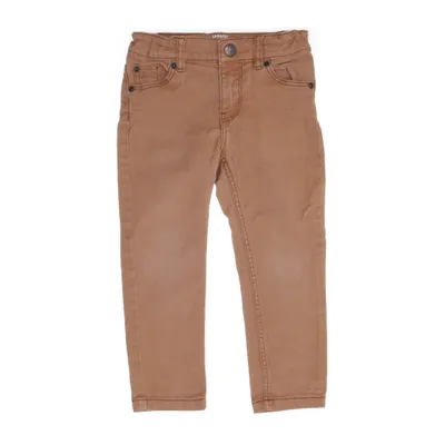Jeans (Brun) från H&M Bomull, Elastan