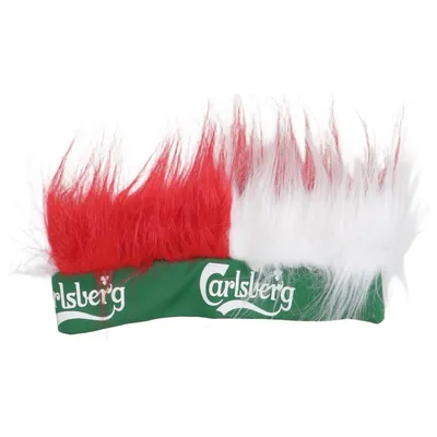 Pannband (Grön, Flerfärgad) från Carlsberg Polyester