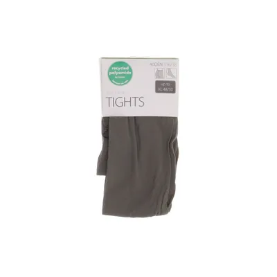 Nylon tights (Green) from Lindex Elastane