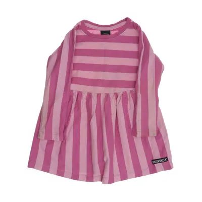 Klänning (Rosa, Lila) från Villervalla Bomull, Elastan