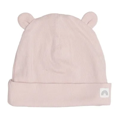 Bonnet (Rose) de Lindex Baby Coton, Élasthane