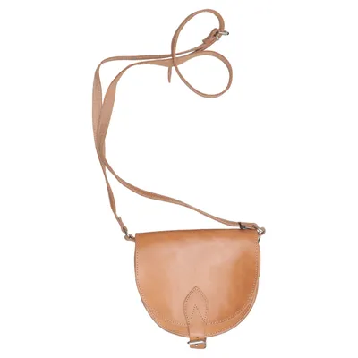 Sac à bandoulière (Marron, Beige) de Kouros Cuir