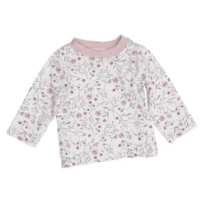T-shirt à manches longues (Blanc, Rose, Vert) de Handmade