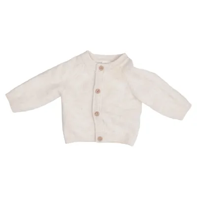 Cardigan (Beige) de Lindex Newborn Laine de mouton