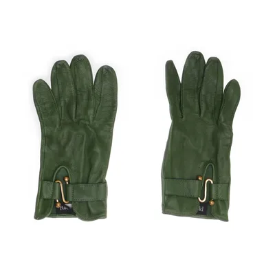 Läderhandskar (Grön) från Roeckl Skinn