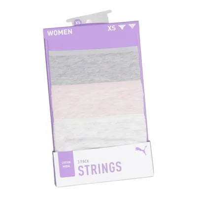 Stringtrusser (Grå, Pink, Hvid) fra Puma Bomuld