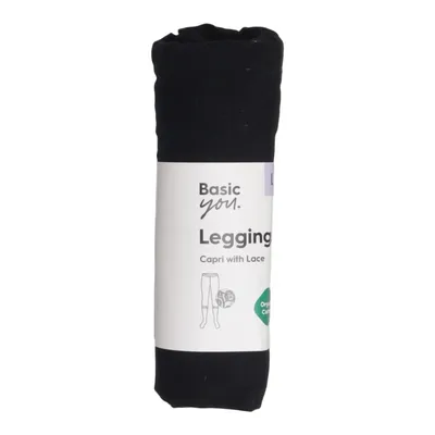 Legging (Luna Lace) de Basic You Élasthane, Coton biologique