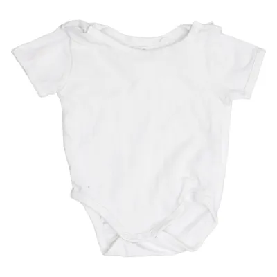 Body (Blanc) de Topomini Coton, Élasthane