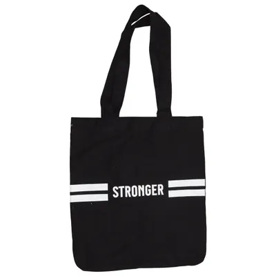 Sac en toile (Noir, Blanc) de Stronger
