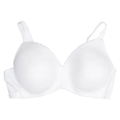Bra (White) from Wäschepur Elastane, Polyamide