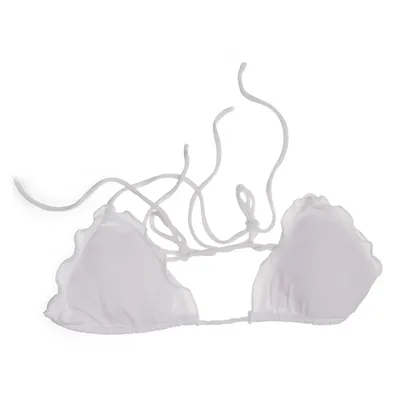 Bikiniöverdel (Vit) från NLY Beach Elastan, Polyamid