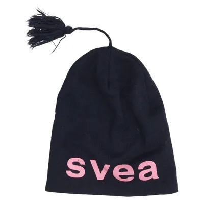 Bobble hat (Black, Pink) from Svea Acrylic