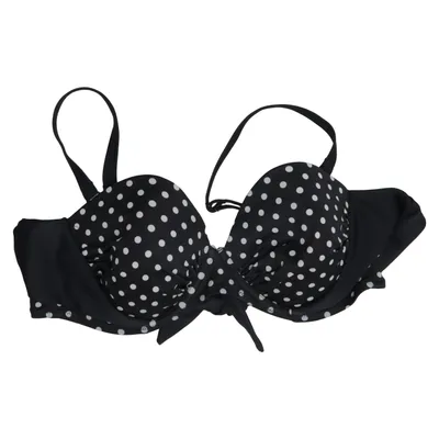 Bikini top (Black, White) from Wiki Elastane, Polyamide