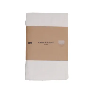 Underlakan (Vit) från Plus Bomull