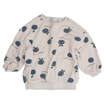 Sweatshirt (Beige, Flerfarvet) fra Minories Bomuld, Polyester